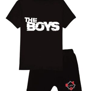 Boys & Girls Cotton Printed Tshirt And Shorts Combo
